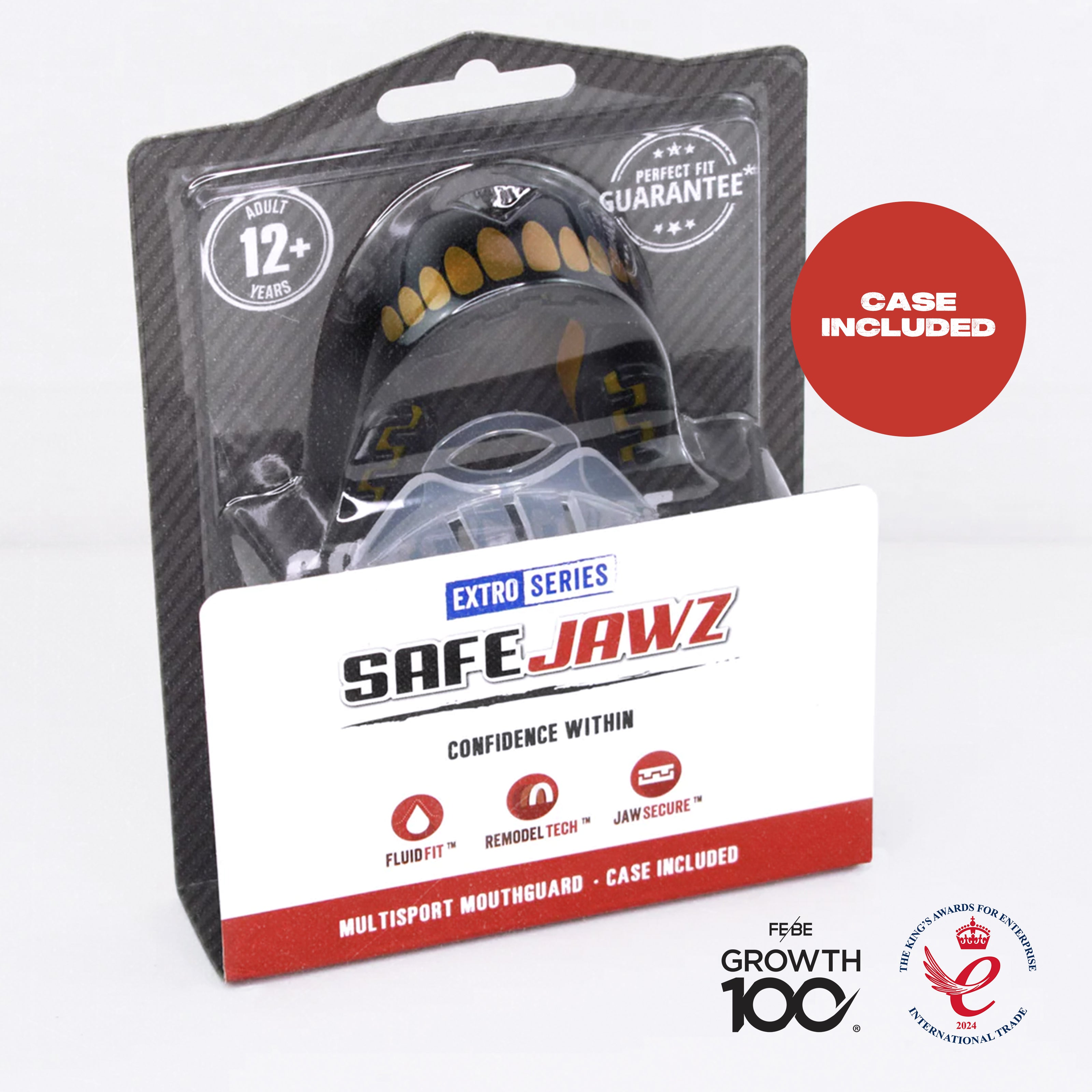 SAFEJAWZ® Extro Series Goldie Mouthguard.