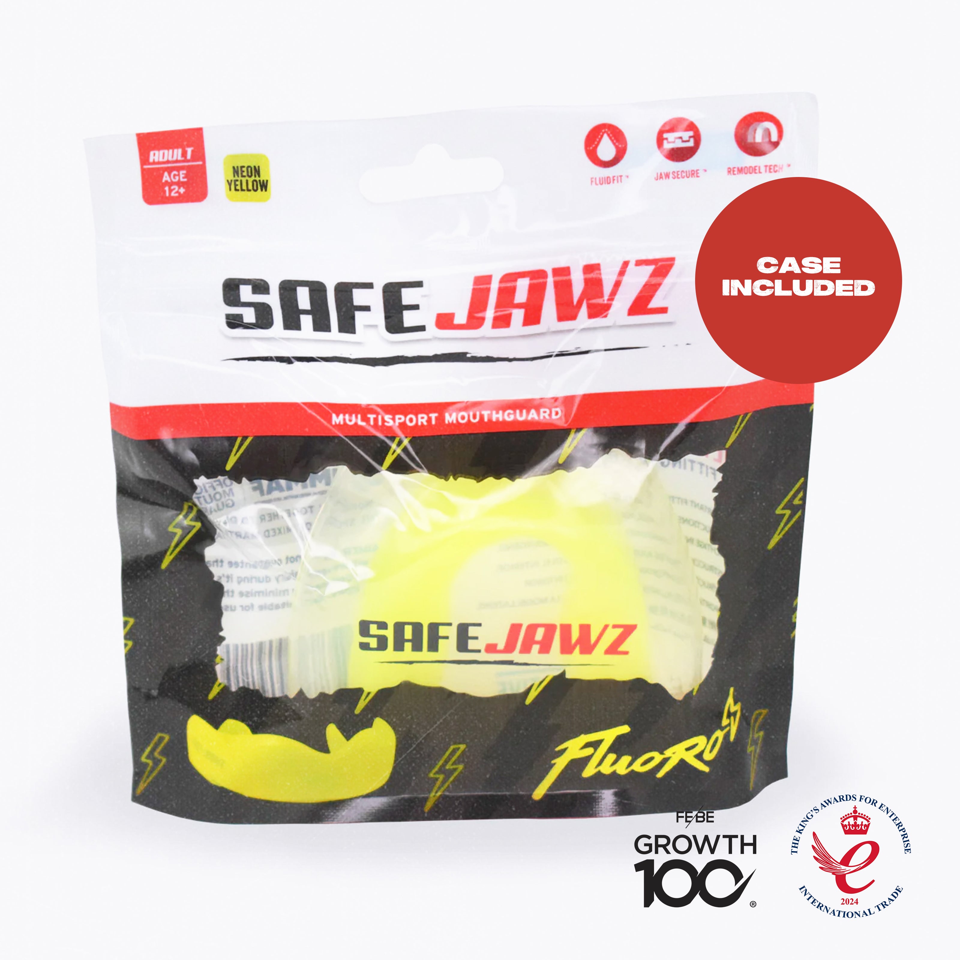 SAFEJAWZ Intro Series Bundle – Fluro Yellow