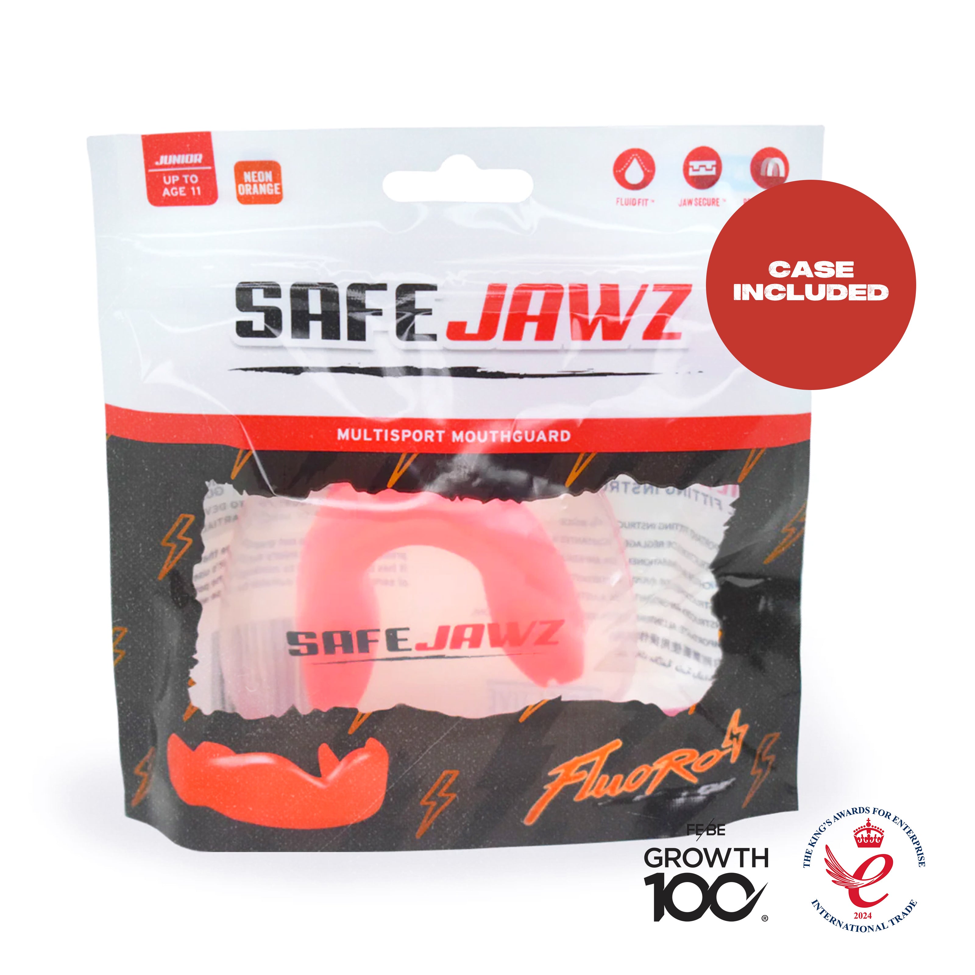 SAFEJAWZ Intro Series Bundle – Fluro Orange