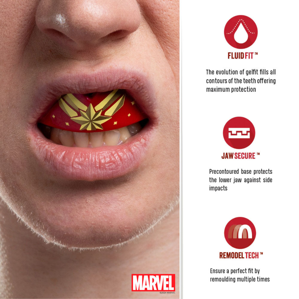 SafeJawz Marvel Captain Marvel Mouthguard