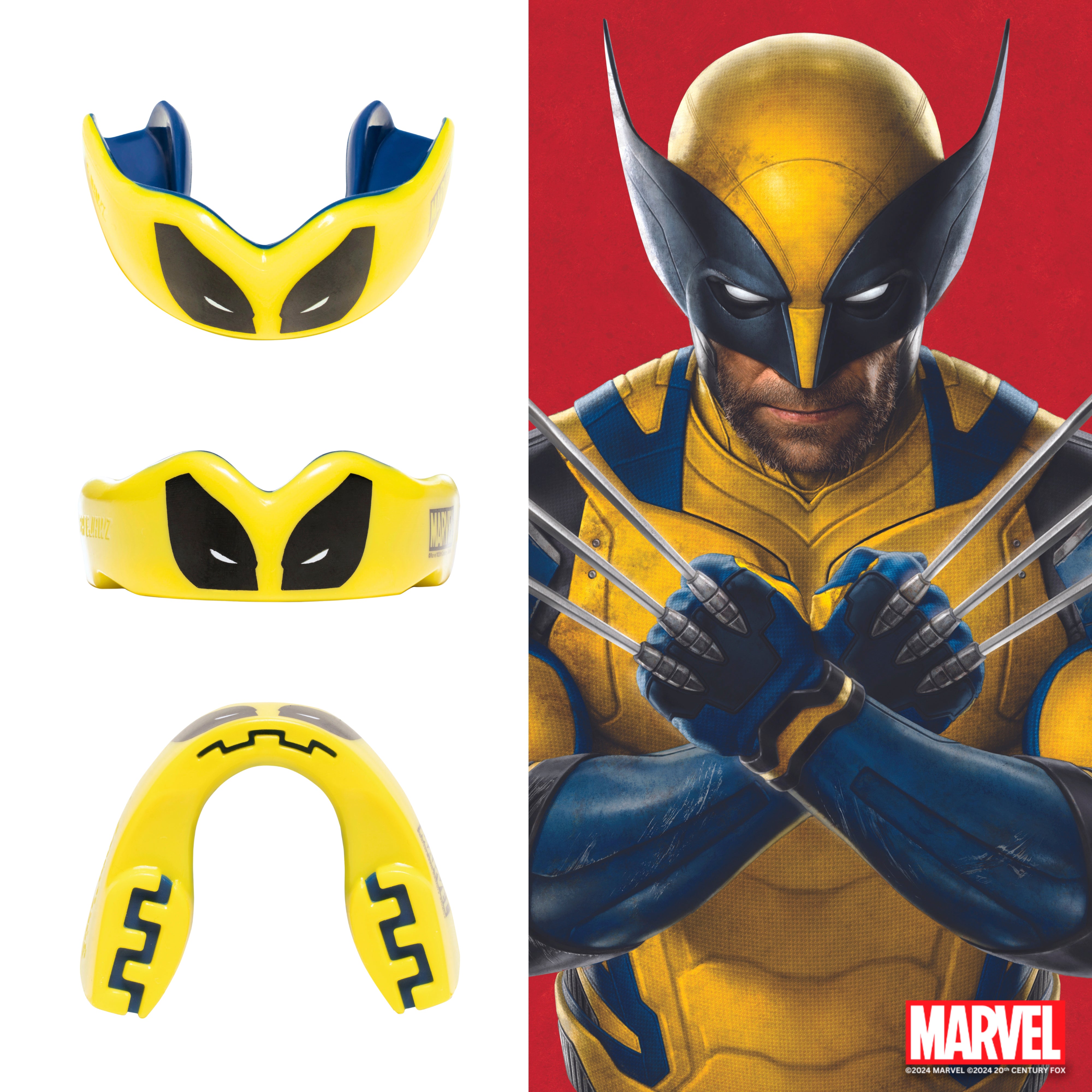 SafeJawz Marvel Wolverine Mouthguard Adults